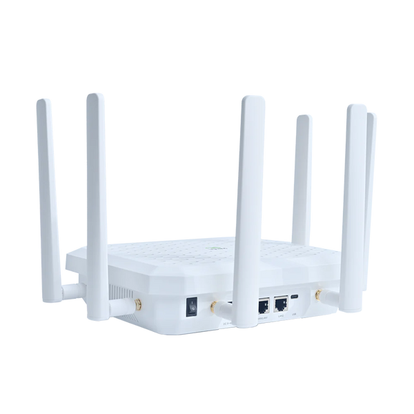 FWA02 5G NR Cloud-managed Router,Fast Wi-Fi 6, Multi-WAN,Dual SIM, Optional eSIM,Built-in VPN